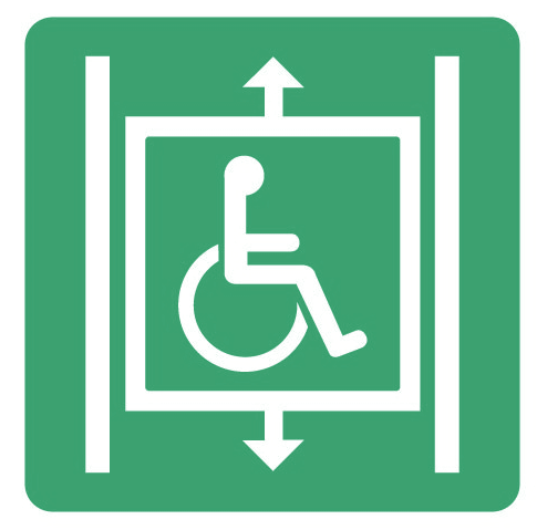 pictogramme ascenseur évacuation personnes handicapées pictogramme ascenseur évacuation personnes handicapées