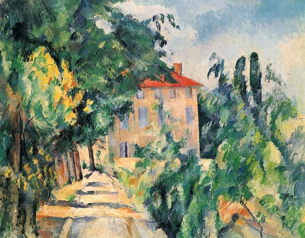 Maison au toit rouge, Paul Cézanne
