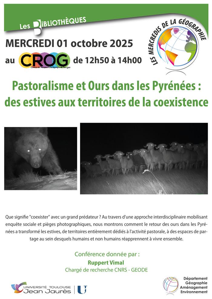 Affiche de la conférence