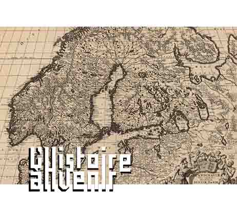 Cartographie de la Scandinavie (XVIIe siècle) © Bibliothèque nationale de France / Creative commons