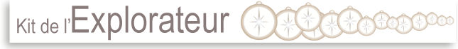 kit de l'explorateur