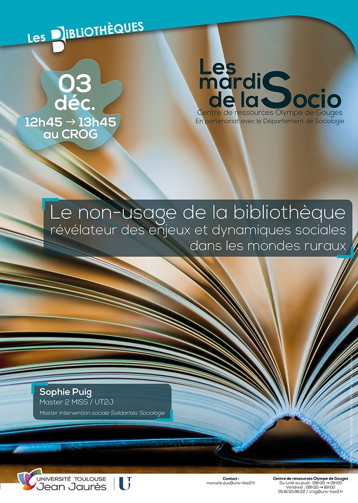 Affiche de la conférence