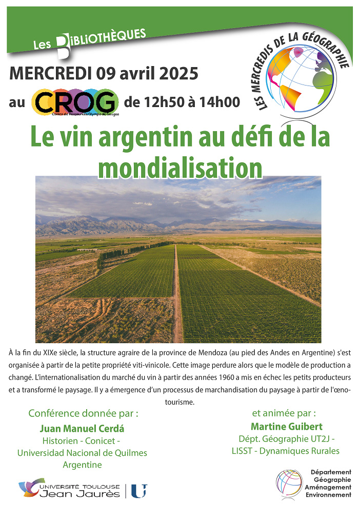 Affiche de la conférence