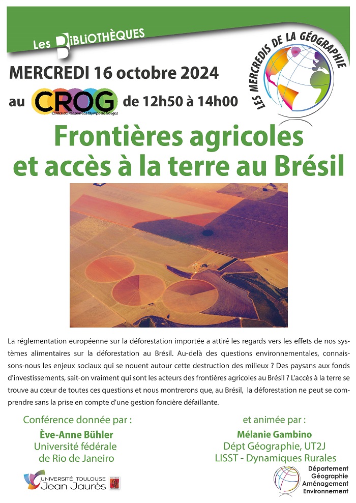 Affiche de la conférence