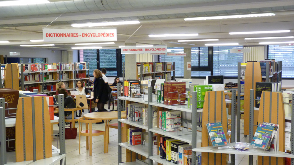 Vue intérieure de la BU de Montauban
