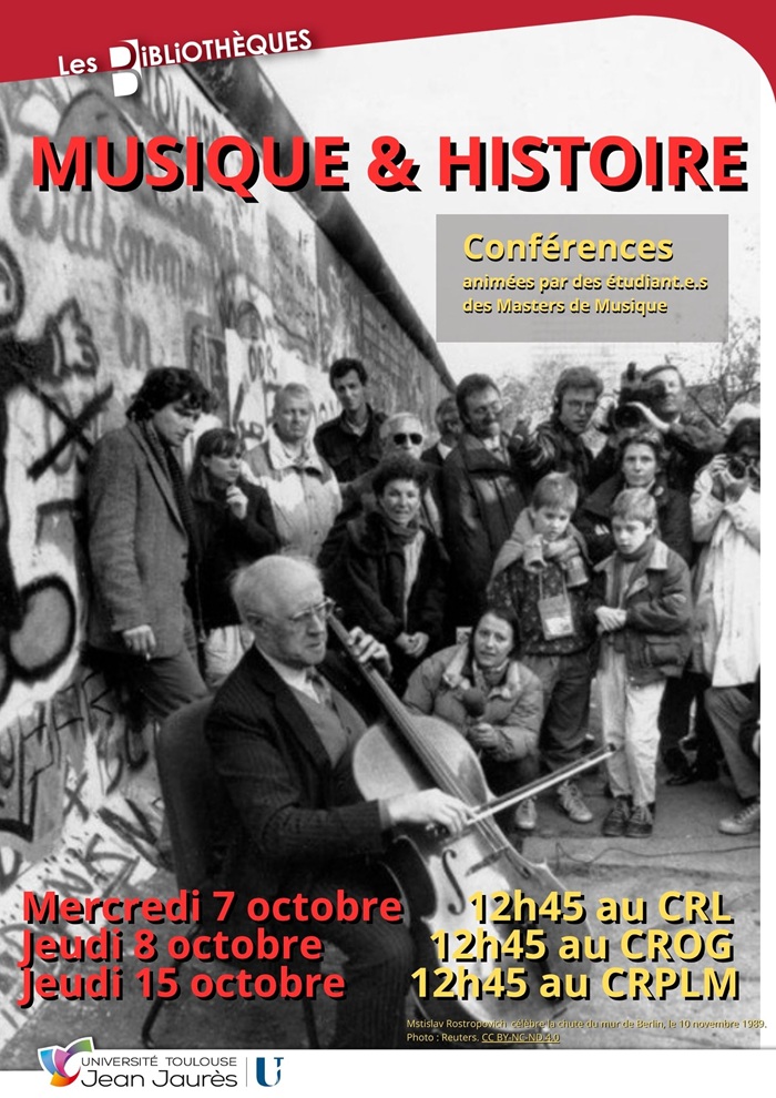 Affiche de la conférence